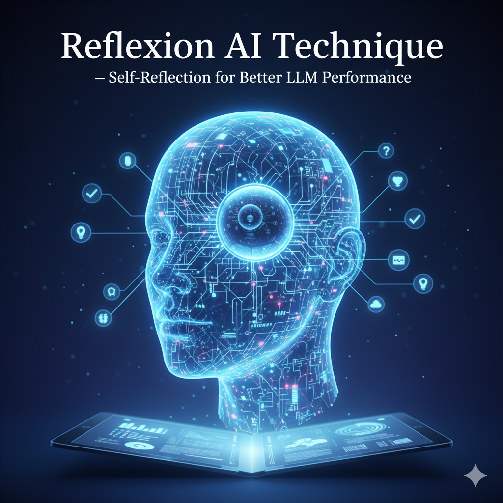 Reflexion AI Prompting: Self-Improving LLM Agents Through Iterative Feedback